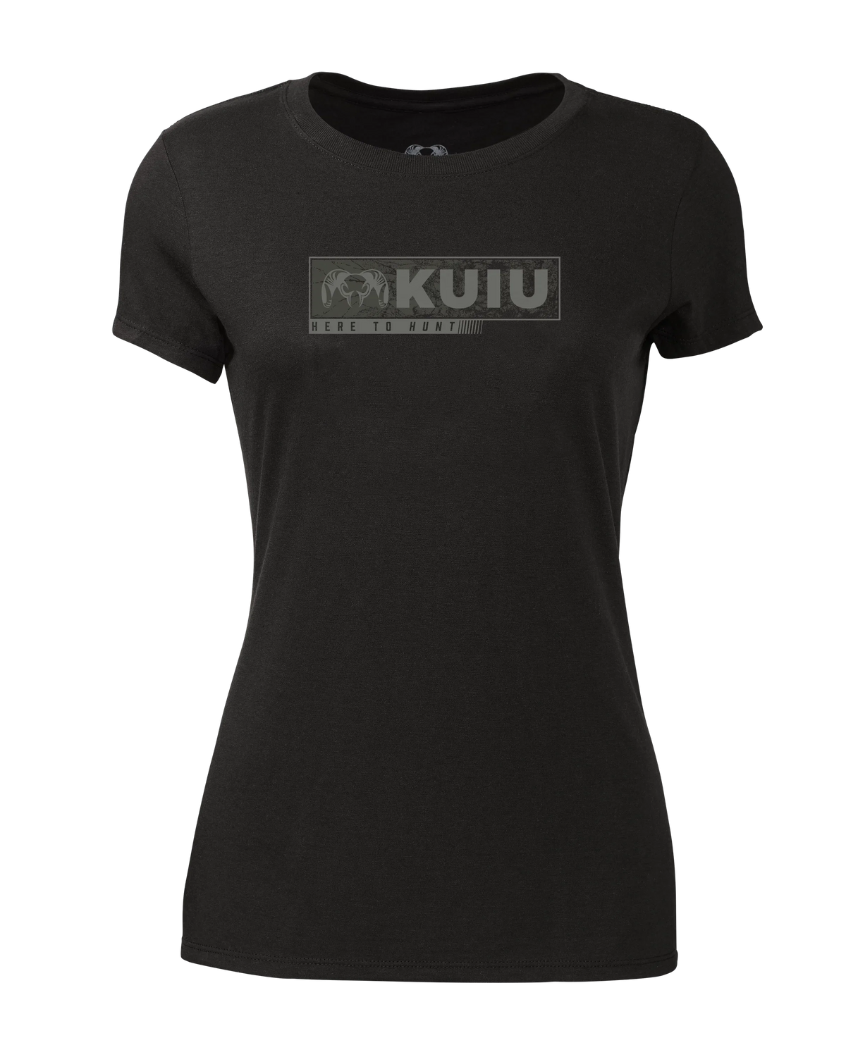 Outlet Women's Here to Hunt Gritstone T-Shirt | Black
